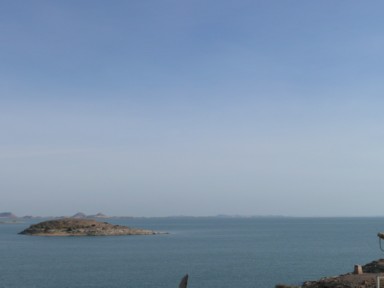 アスワン・ハイダム建設後の新しい風景