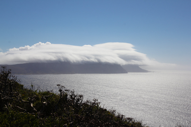 風が止み、景色に息をのむ瞬間