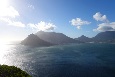 大自然と都会が隣り合う理想的な風景