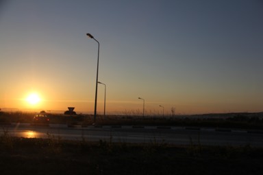 心に残るカルタゴの夕日