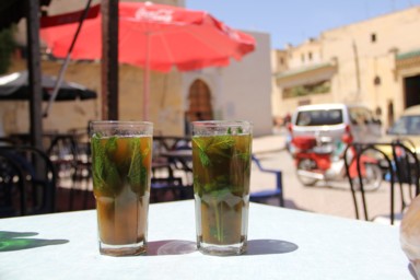 ミントと砂糖たっぷりのモロッコティー