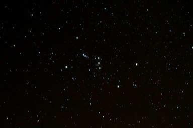 オリオン座の中に見つけた星