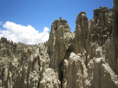 月の谷で感じる地球の存在感