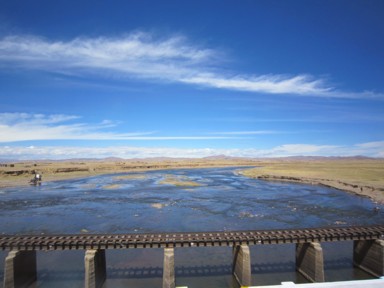 アマゾン川へと続く長い川の始まり