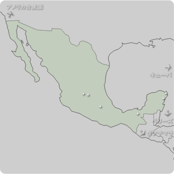 メキシコの地図