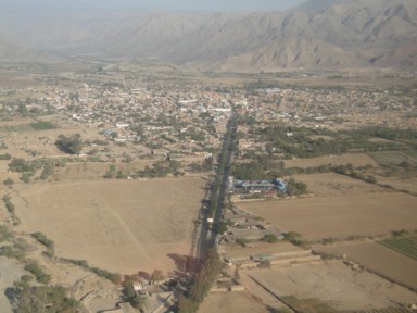 町の中から始まるナスカの地上絵