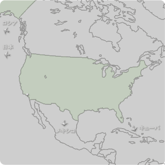 アメリカ合衆国の地図