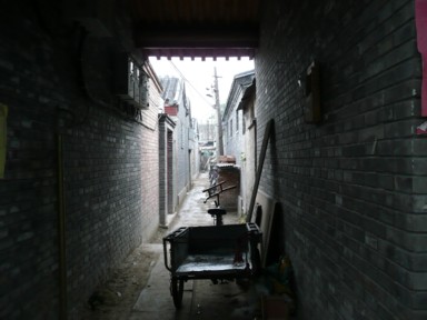胡同の路地裏