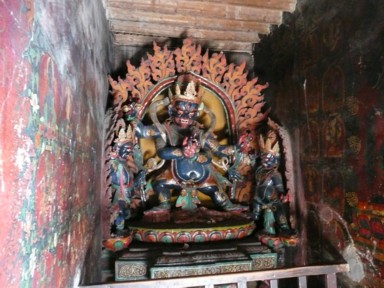 パンコルチョンデに存在する77部屋にはそれぞれ繊細な仏像や壁画