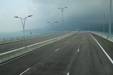 香港とマカオにつながる世界最長の橋