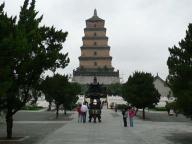 玄奘三蔵ゆかりの大雁塔