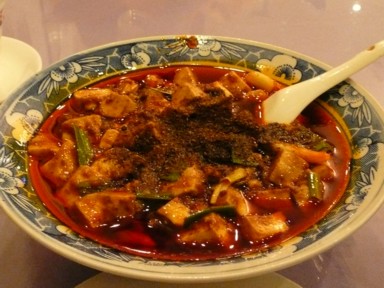 四川省の元祖麻婆豆腐