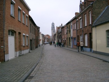 世界遺産の街ブルージュの美しい街並み