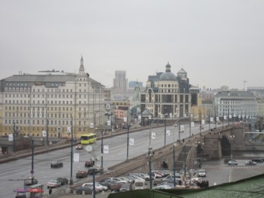 巨大都市モスクワのスケールに圧倒される