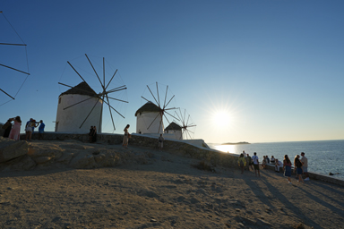 夕暮れ時の風が心地よい場所