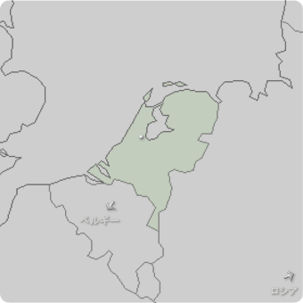 オランダの地図