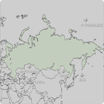 ロシアの地図