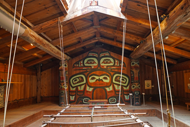 リトルワールドのアラスカの家