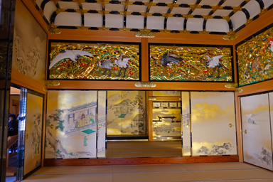 名古屋城の本丸御殿の彫刻欄間