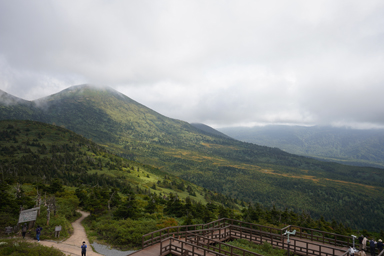 八甲田山ロープウェイの上からの景色