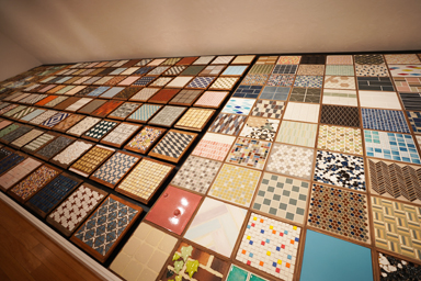 モザイクタイルミュージアムのおしゃれなタイル