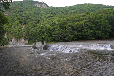 吹割の滝のナイアガラ