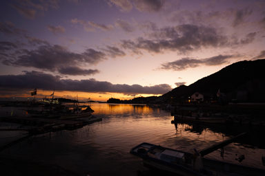 鞆の浦の夕暮れ