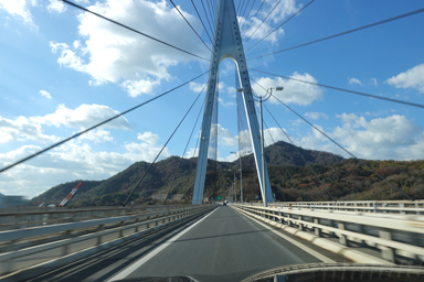 しまなみ海道の尾道大橋