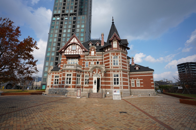 門司のレンガ造りの建物