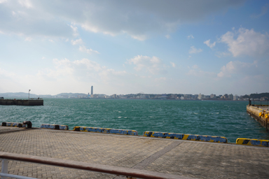 門司港と山口側