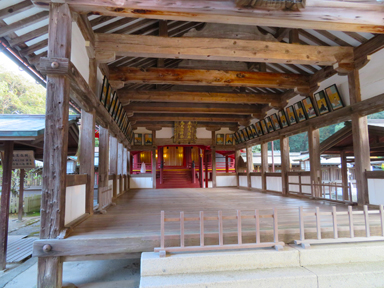 宗像大社の境内風景