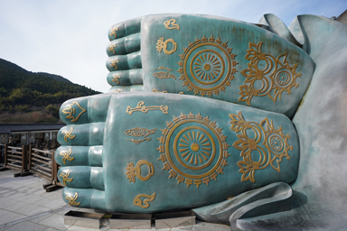 南蔵院の境内と仏像