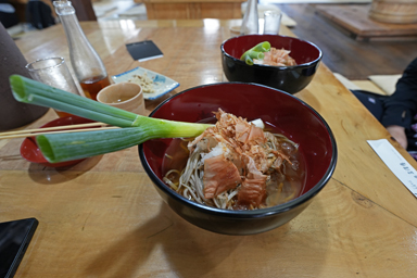大内宿のねぎそば