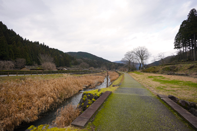 一乗谷の復元町並み