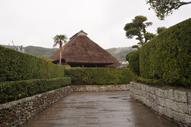 知覧の歴史的な町並み