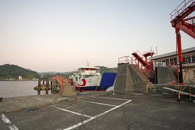 薩摩半島から大隅半島へのフェリー