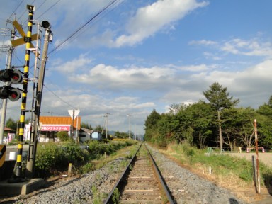 鉄道最高地点の踏切