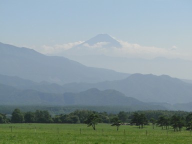清里からの富士山