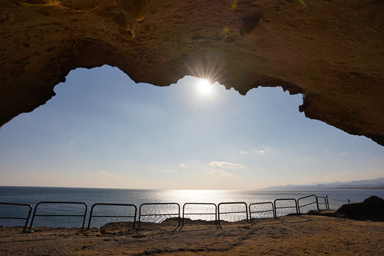 鬼ヶ城の洞窟の舞台