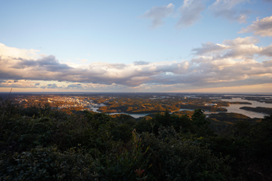 英虞湾の入り組んだ海岸線