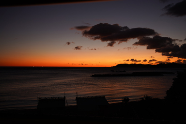 鳥羽の港の風景
