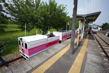 高千穂あまてらす鉄道のトロッコ列車
