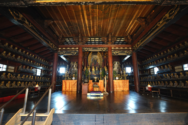 報恩寺の五百羅漢堂