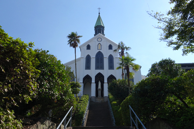 世界遺産の大浦天主堂