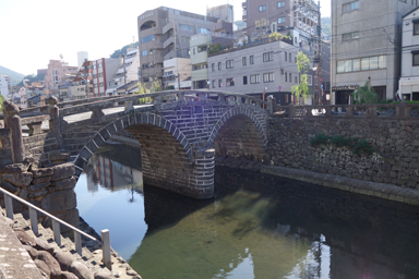眼鏡橋のアーチ
