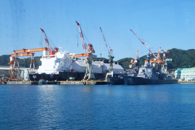 長崎造船所の景色