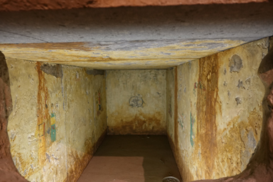 高松塚古墳の石室模型