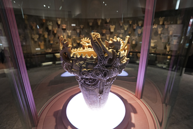 新潟県立歴史博物館の火焔土器