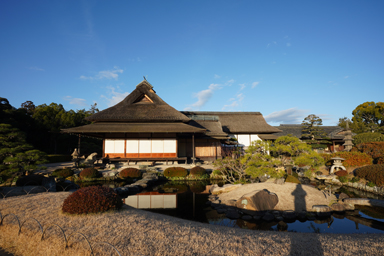 後楽園の延養亭