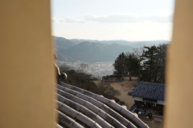天守からの町の景色